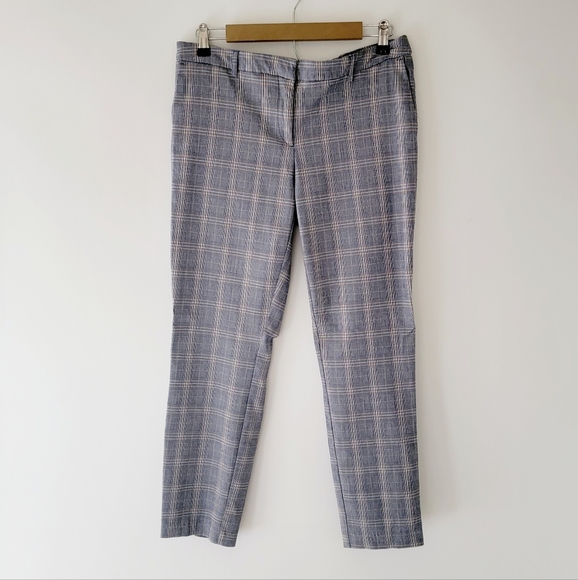 Adrienne Vittadini Pants - Adrienne Vittadini Plaid Ankle Dress Pants